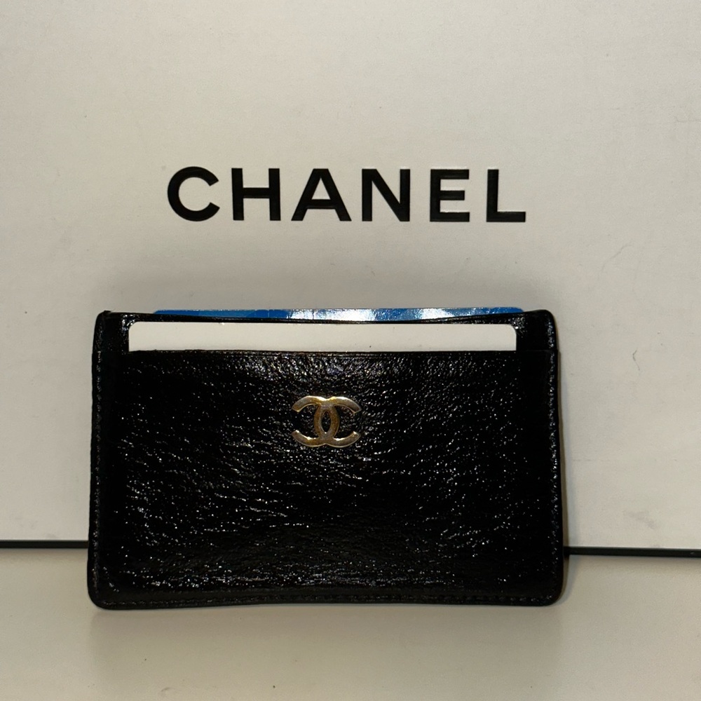 Chanel card holder